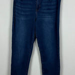 Nicole Miller Soho High Rise Skinny Jeans Womens 14 Dark Blue Stretch Denim Photo 0