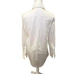 JW Anderson White Long Sleeve Shirt Dress, Size 2 (fits M) Photo 2