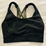 Lululemon Black and Green Sports Bra Photo 0