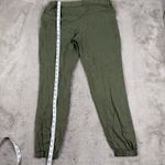 On The Road NWT Distressed Joggers Olive Green Casual Pants Comfy Size M Photo 4