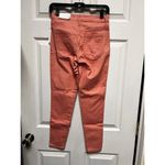 Ella Moss NWT Women's Size 24 Jean Mid Straight Ankle Light Coral Button Fly CPZ Photo 6