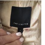 The Limited Vintage Tweed Blazer Womens Size 6 Beige Brown Black Career Jacket Photo 5