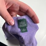 Wild Fable Target Purple Lilac Ribbed Acid Wash Halter Neck Cropped Tank Top XL Photo 1