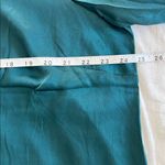 Eileen Fisher  Silk Blouse 1Xor XL Hunter Green Photo 6