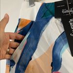 Walter Hagen Abstract Floral skirt White Photo 2