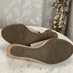 Franco Sarto Julien Sandal Cork Wedge Taupe Suede Espadrilles Size-8.5M Boho Photo 13