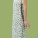 Unif  Butter Dress Cream and Purple Floral Large NWOT Photo 9