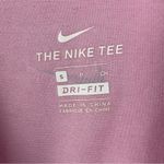 Nike Pink Spellout Graphic Dri Fit Short Sleeves Tee, Size Small Photo 2