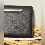 Steve Madden Zip Around Wallet Wrislet Black Photo 10