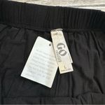 Go Couture Women's Off Shoulder Tiered Black Cropped Blouse L LG Large Ruffles Photo 5