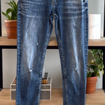 Silver Jeans Silver Boyfriend Mid-Rise Factory Distressed Jeans, 26 Photo 0