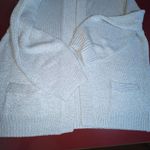 J. McLaughlin  Cardigan Womens XL Metallic Knit Open Front Pockets Shimmer Sparkle Photo 9