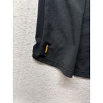 Lucy Women Long Sleeve Lightweight Long Sleeve Shirt black Size Small Drape Neck Photo 4