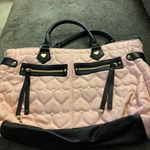 Betsey Johnson Pink Heart Purse Photo 1