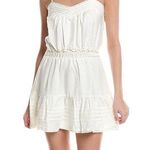 Saltwater Luxe ** Linen-Blend Mini Tank Dress – Off-White – Size XL** Photo 0