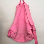 PINK - Victoria's Secret Victoria’s Secret PINK hot pink neon Canvas Backpack Bookbag Photo 4