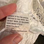 Solitaire Swim Womens size Small White Bohemian Crochet Tunic Cover Up Dress Photo 11