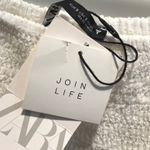 ZARA  White Eyelet Smocked Bodice Maxi Dress Puff Sleeve Square Neck Photo 6