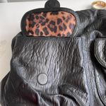 B Makowsky Huge Black Leather Multi Entry Shoulder Bag - Diaper Bag Photo 2