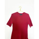 Banana Republic  Natales Sweater Midi Dress Size Small Christmas Red Wool Preppy Photo 4