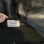 Wilfred the Melina high rise vegan leather straight leg pants women's size 2 Photo 4