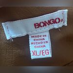 Bongo - Women's Brown Leather Jacket Size XL/EG Photo 5