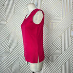 Misook Classic Knit Sweater Tank Top in Hot Pink Size XS Photo 4