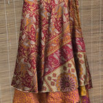 Earthbound Silk Wrap Skirt Double Layer L/XL Photo 0