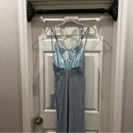 Prom Girl NWT Cinderella blue sparkly dress PG-82040 SIZE 4 Photo 4