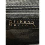 Diahann Carroll Black Satin Handbag/Clutch Detachable Strap Evening GLAM Retro Photo 4
