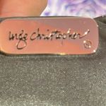 Inge Christopher Beaded Handbag with Gray Bow Blue Photo 4