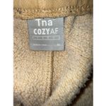 TNA ARITZIA COZY AF FLEECE TAN JOGGER SWEATPANTS XS Gold Photo 5