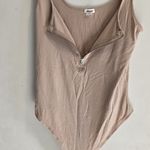 Garage  Taupe Ribbed Top Photo 2