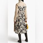 Jason Wu NEW | Floral Print Chiffonpaneled Cotton Gabardine Trench Coat Photo 12