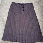 Eddie Bauer Women’s Blue and Gold Print Maxi Skirt size XL Photo 0