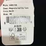 Varley  Black DoubleSoft Magnolia Half Zip Top XS Photo 3