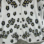 CAbi  Leopard Print Button Down Cardigan‎ Kiki Sweater Large Women's 5277 Photo 7