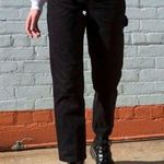 Brandy Melville John Galt Black High Waisted Straight Leg Ariana Carpenter Pants Photo 0