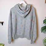 Champion  Silver Allover Logo Print Hoodie Photo 5