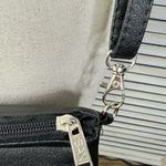 SAX Crossbody Purse Boho Floral Design Vegan Leather Black/Multi Photo 5