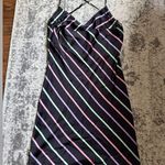 WAYF  Black and Multicolor Stripes Spaghetti Strap Dress size small Photo 3