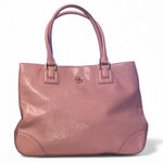 Tory Burch Pink Tote Bag with Signature Logo satchel Barbie, staple piece Photo 0