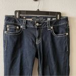 Miss Me  Dark Wash Embellished Low Rise Jeans Photo 1