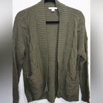 American Eagle  Green Cardigan Photo 1