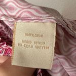 Paloma Blue Silk Printed Shorts Pink Smocked Waist Sz XS Beachy Travel Luxury Photo 4