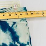 Adore Me NWT  Tye Dye Dani Cropped Leggings Size L Blue Photo 2