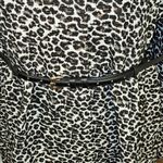 Anthropologie Maeve Womens Leopard Babydoll Jacket With Belt XL Photo 3