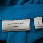 Anthropologie MOULINETTE SOEURS Button Down Shirt Silver Ball Button 3/4 Sleeve Photo 1