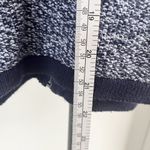 Talbots Full-Zip Jacket Women Mp Blue Knitted Long Sleeve Scoop Neck Pockets Photo 5