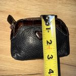 Vintage Brighton‎ Change Coin Wallet Purse Brown & Black Leather F Photo 8